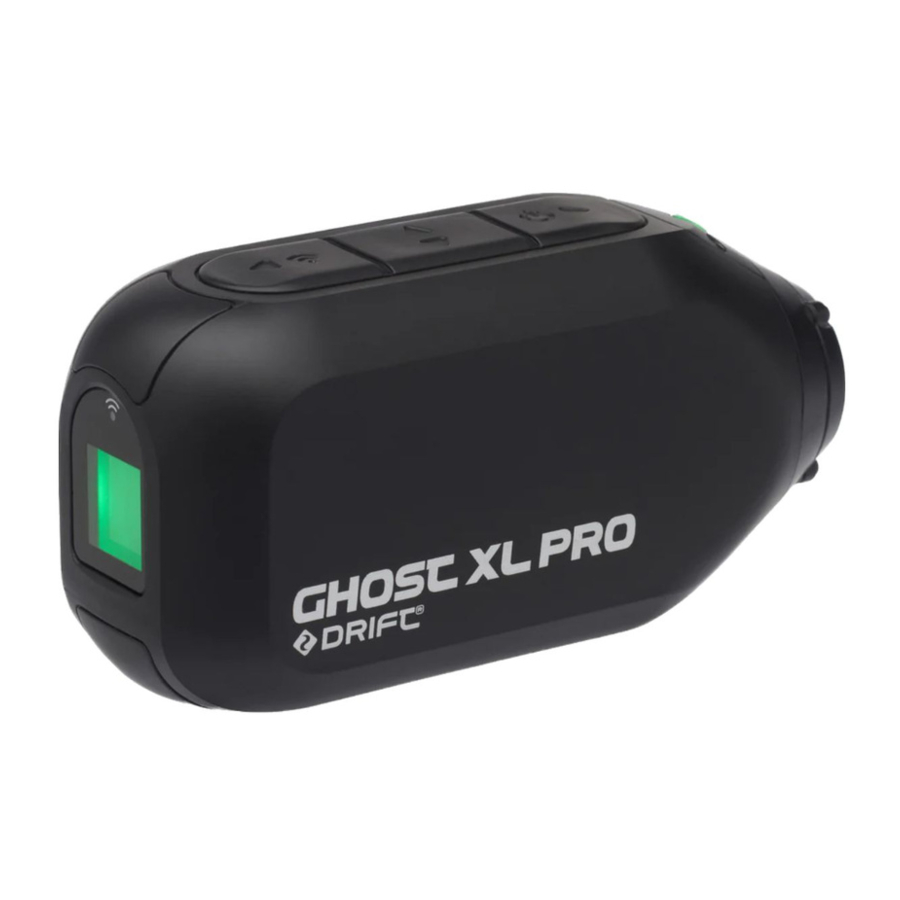 DRIFT GHOST XL PRO - Action Camera Manual