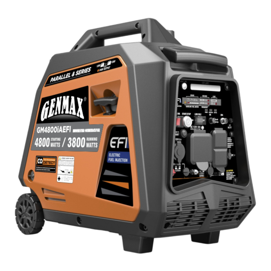 GENMAX GM4800iAEFI User Manual