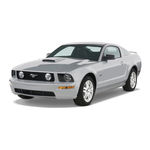 Ford 2008 Mustang Quick Reference Manual