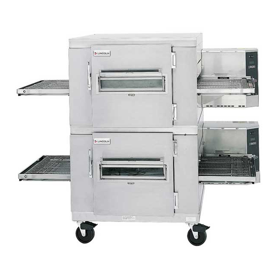 Lincoln Impinger Conveyor Ovens 1421-000-E Service Manual