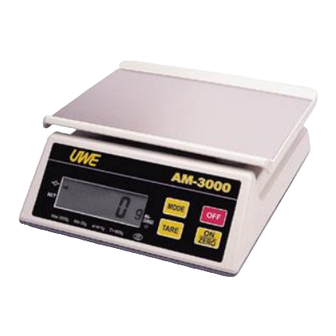 UWE AM-3000 Operation Manual