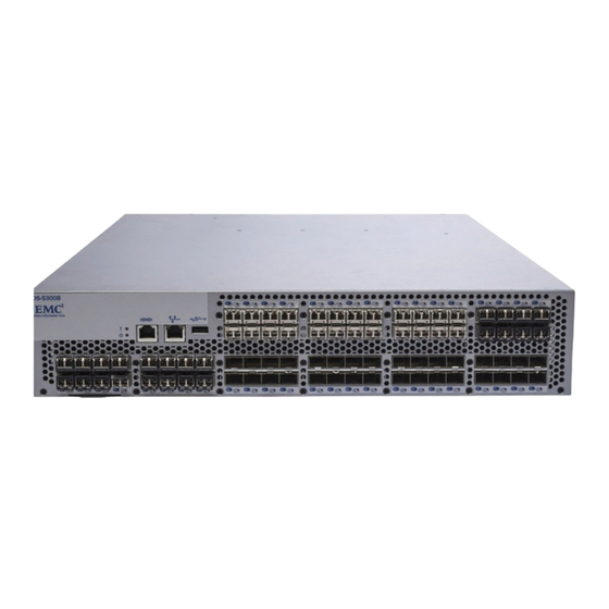 EMC2 Connectrix B Series Quick Start Manual