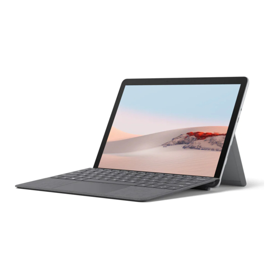 Microsoft Surface Go 2 Manuals