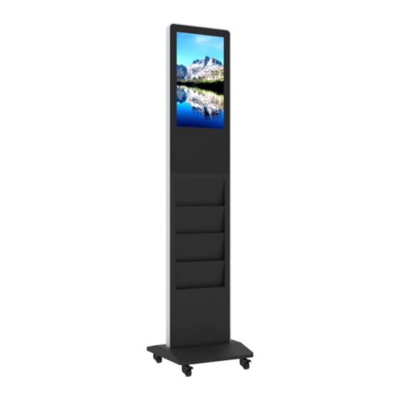 Displays2go DG21FLR5P Operating Instructions Manual