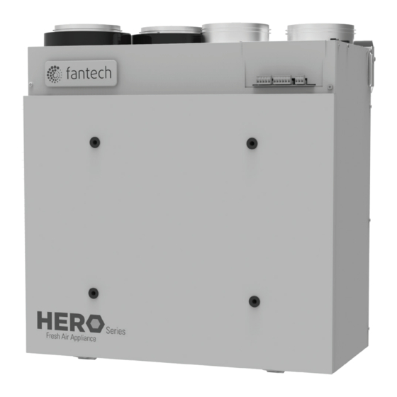 SystemAir Fantech HERO Series Installation And Operation Manual