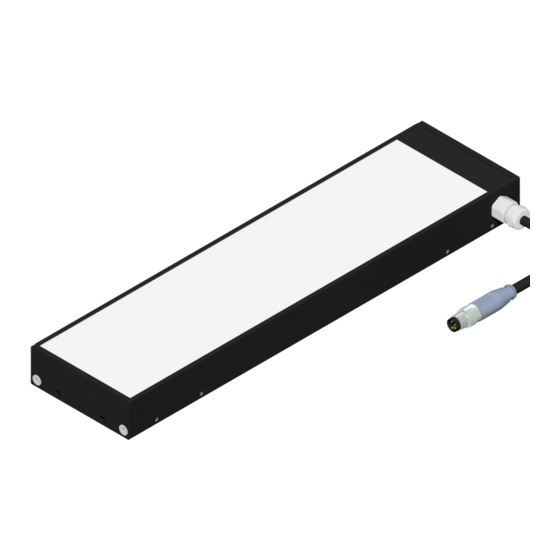 Vision & Control LDLF60x180-IR850/24V Instructions For Use Manual