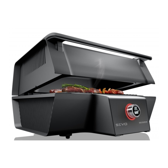 SEVERIN PG 8106 SEVO GT Instructions For Use Manual