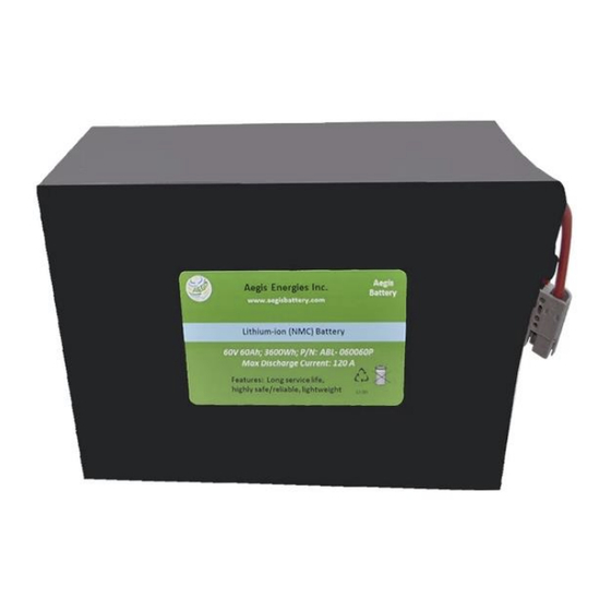 Aegis ABL060060P User Manual