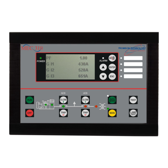 THOMSON MEC 310 - APLLICATION NOTES EXTERNAL I-O MODULES Application Notes