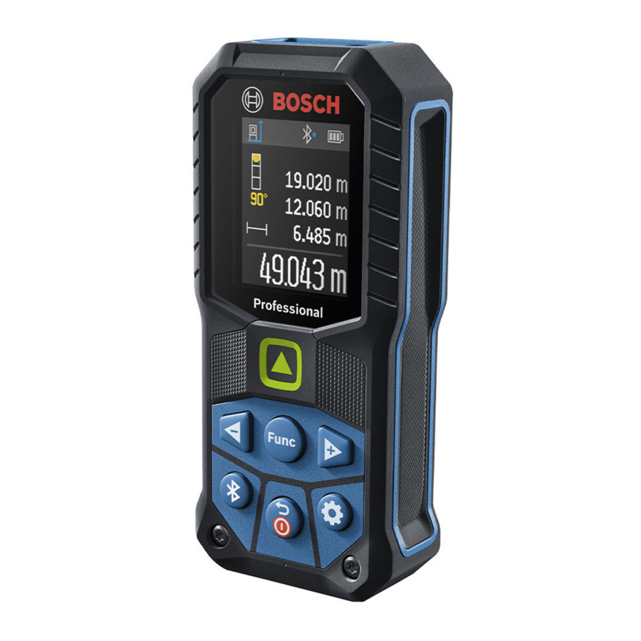 Bosch Professional GLM 50-27 CG / 50-27 C Manual