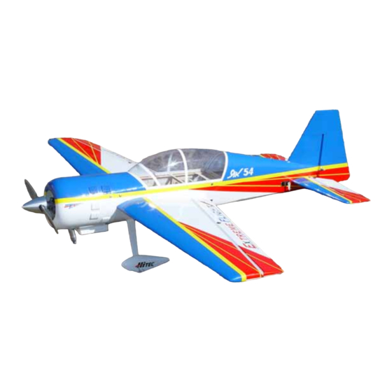 Extreme Flight RC YAK-54 Instruction Manual