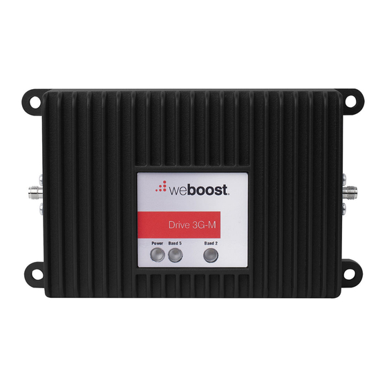 weBoost Drive 3G-M Installation Instructions Manual