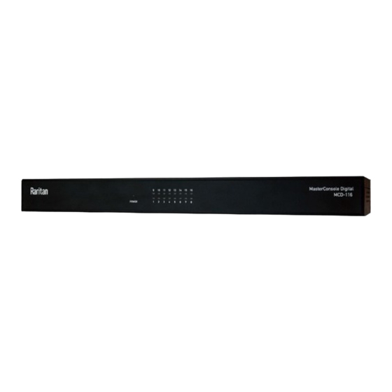 LEGRAND Raritan MASTERCONSOLE DIGITAL Frequently Asked Questions