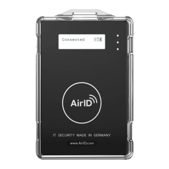 Certgate AirID User Manual