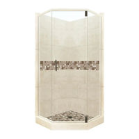American Bath Factory Sistine Stone Neo Angle Installation Manual