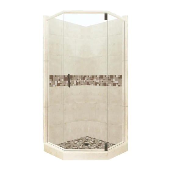 American Bath Factory Sistine Stone NEO ANGLE Installation Manual