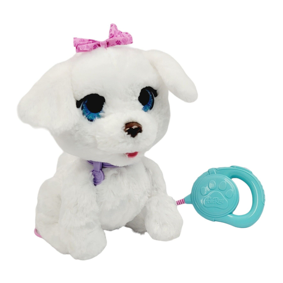 Hasbro FurReal GoGo My Dancin' Pup Quick Start Manual
