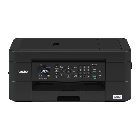 Brother MFC-J491DW Reference Manual