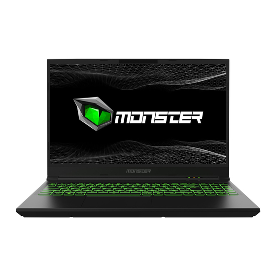 Monster Abra A5 V19.1 Gaming Laptop Manuals