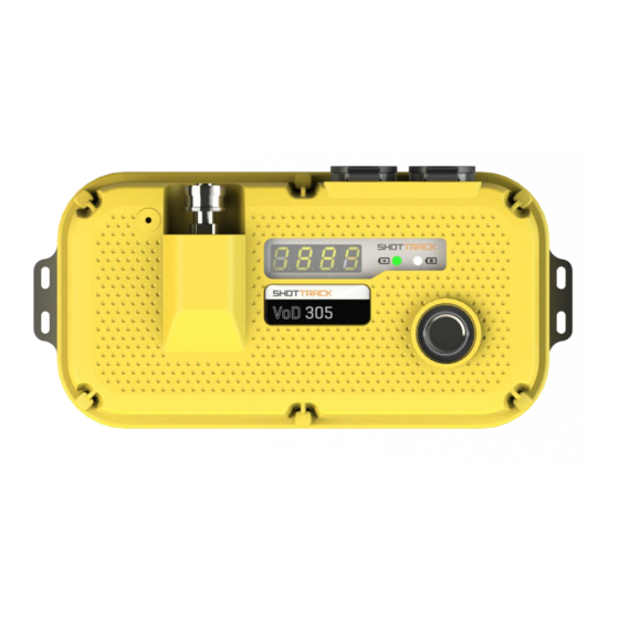 ShotTrack VoD305 User Manual