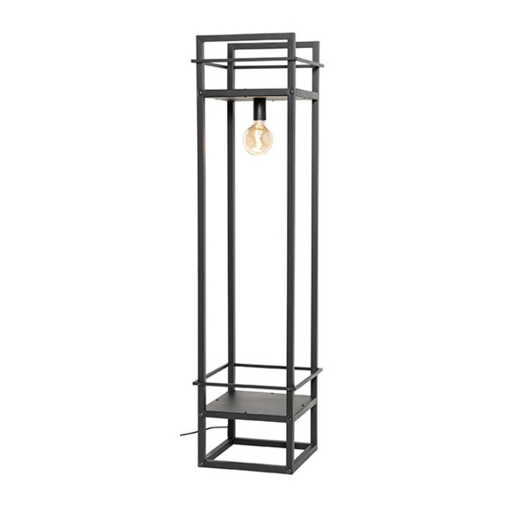 Qazqa Cage Rack FL Black Instruction Manual