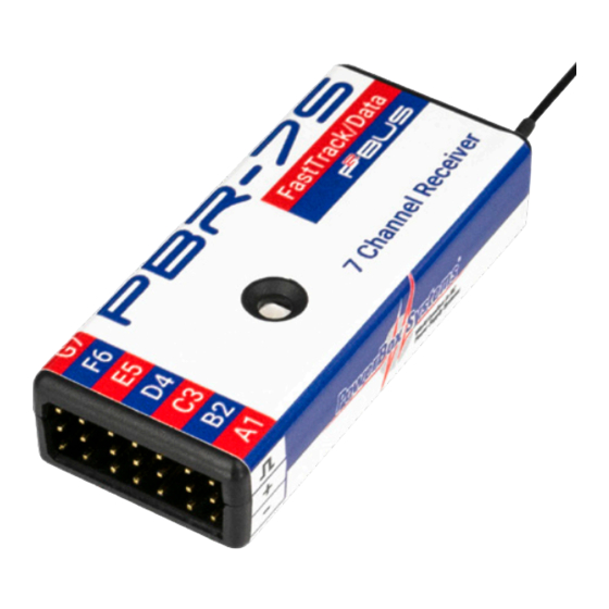 PowerBox Systems PBR-5XS Instruction Manual