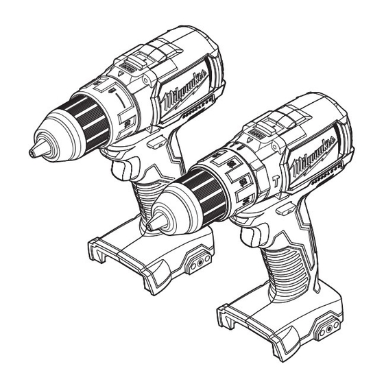 Milwaukee M18 2701-20 Drill/Driver Manuals