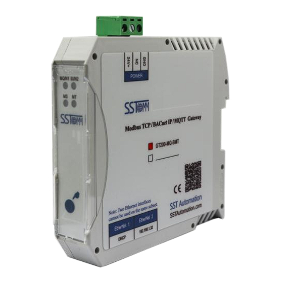 SST Automation GT200-MQ-BMT User Manual