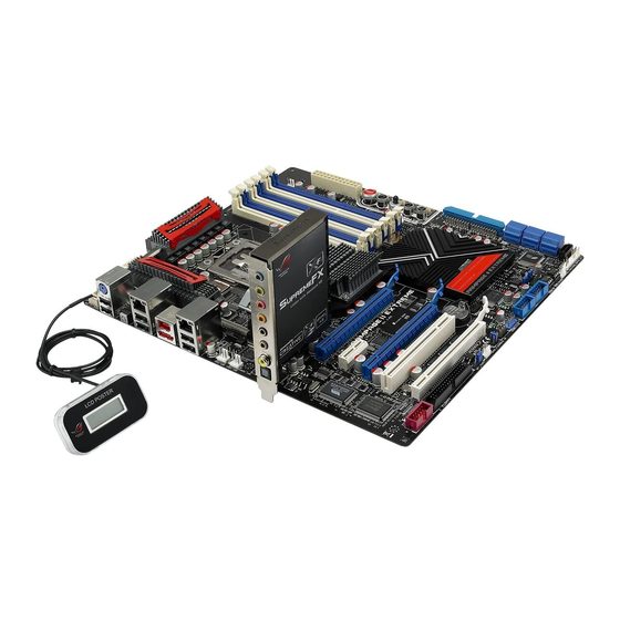 Asus Rampage II Extreme - Republic of Gamers Motherboard Manuals