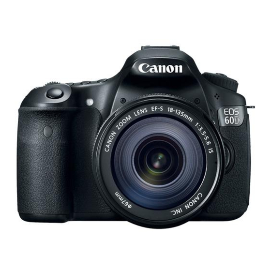 Canon EOS 60D Specifications