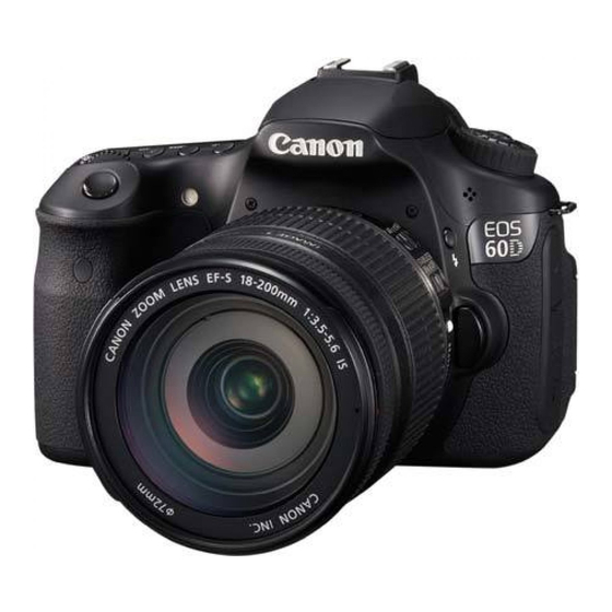 Canon EOS 60D Technical Specifications