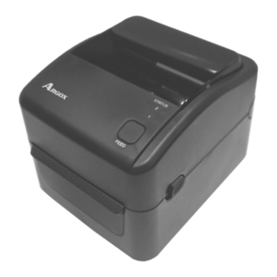SATO Argox D4 Series Quick Installation Manual
