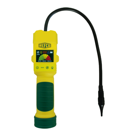 Refco REF-LOCATOR Instruction Manual