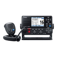 Icom IC-M510E Instruction Manual