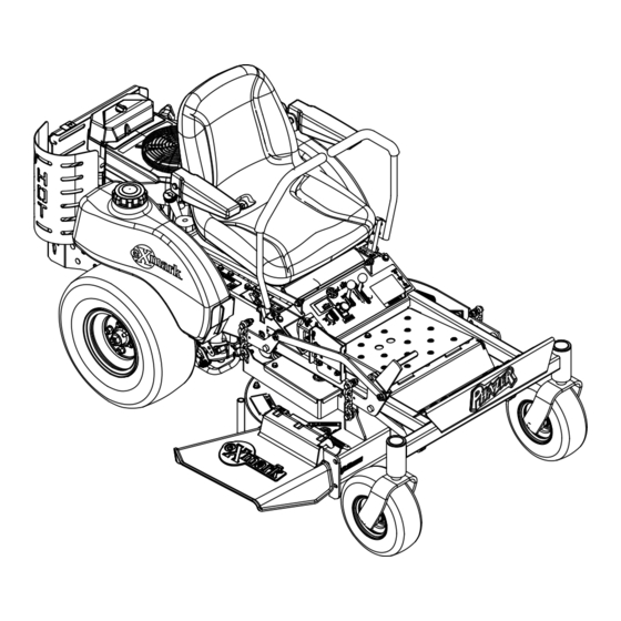 Exmark PHAZER Setup Instructions