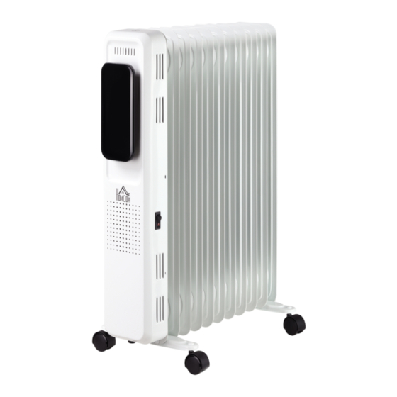 HOMCOM HD986-B7 Using Instruction