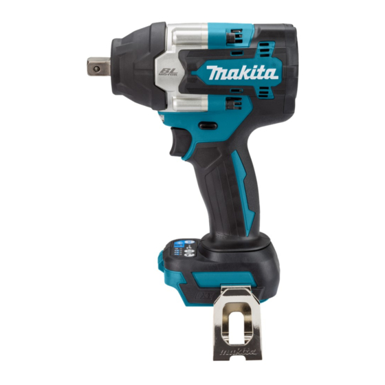 User Manuals: Makita DTW701ZJ Cordless Impact Wrench