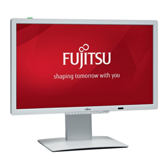 Fujitsu P24T-7 LED Manuals