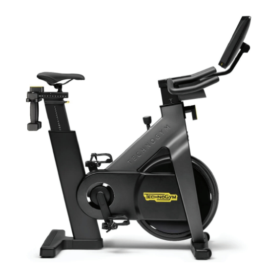 Technogym BIKE LIVE Commercial Exercise Manuals