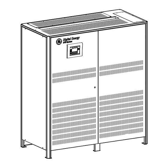 GE SG 225 UPS System Manuals