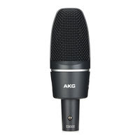 AKG C 3000 User Manual