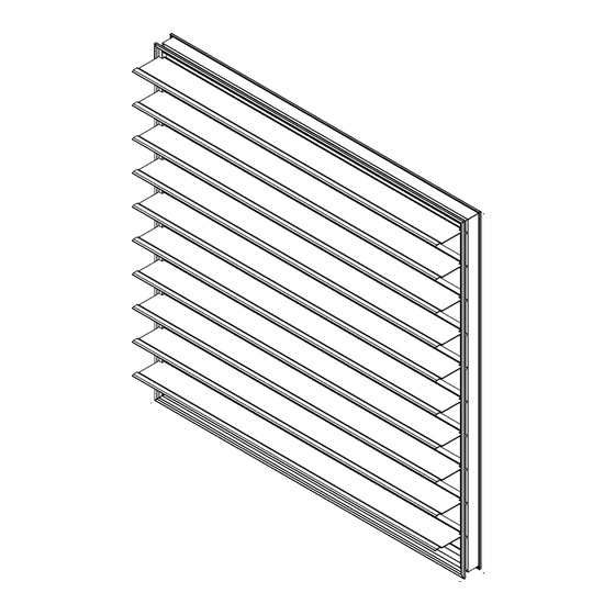 Greenheck Extruded Backdraft Damper ES-30 Specification Sheet