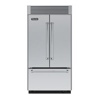 Viking Built-in French Door Bottom-Freezer Refrigerator Installation Manual