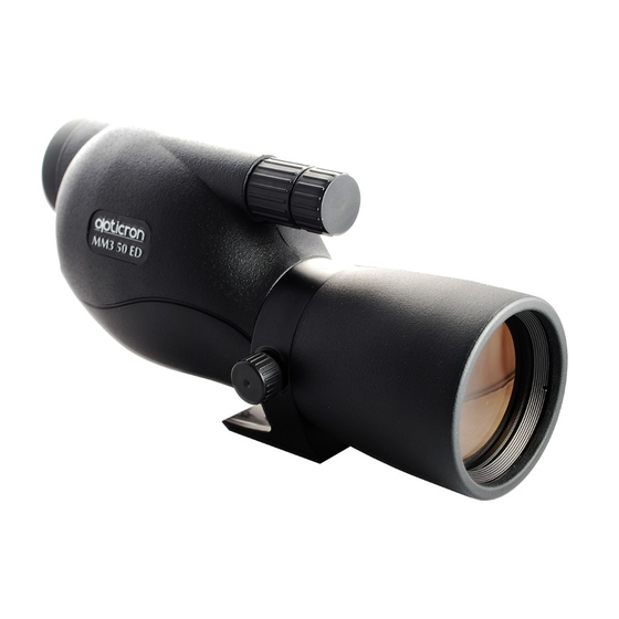 Opticron 50 GA ED User Instructions
