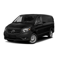 Mercedes-Benz 2016 Metris Operator's Manual