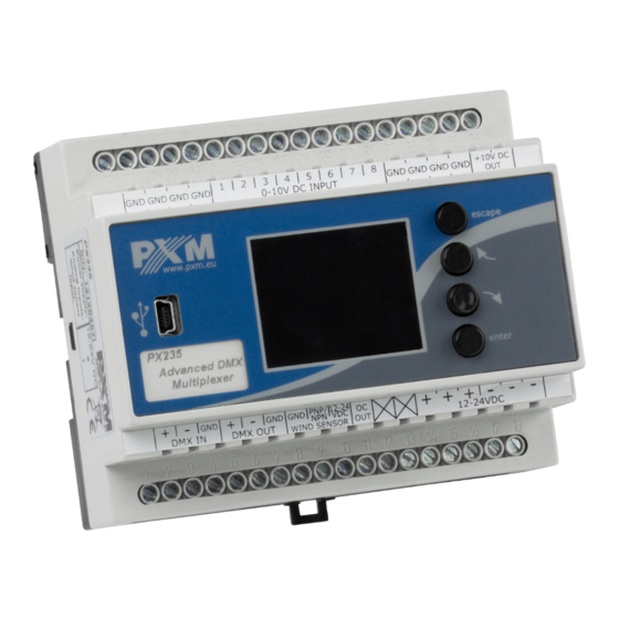 PXM PX 235 Manual