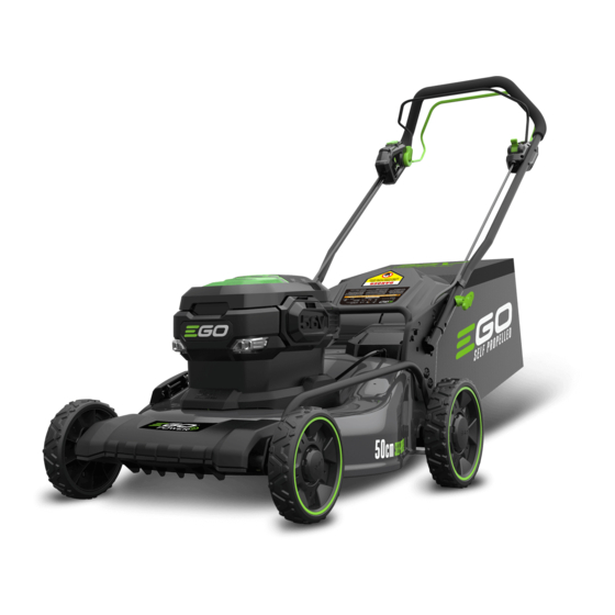 EGO LM2010E Repair Manual Line