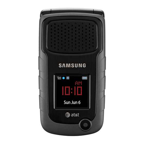 Samsung Rugby II SGH-A847 User Manual