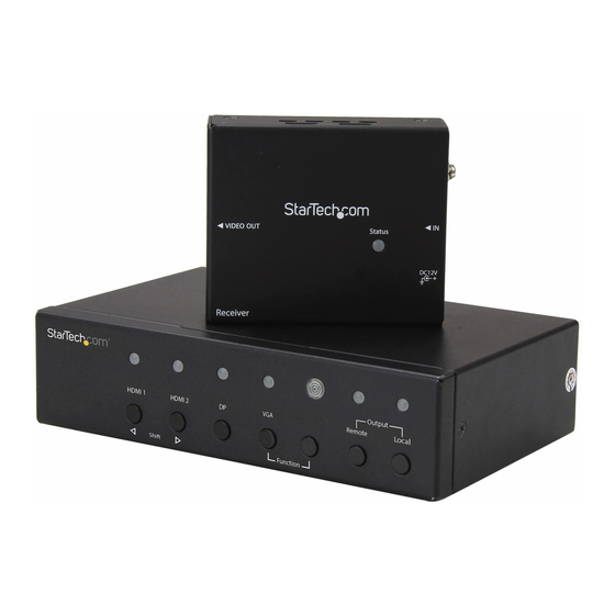 StarTech.com 8STSTDHVHDBT Quick Start Manual