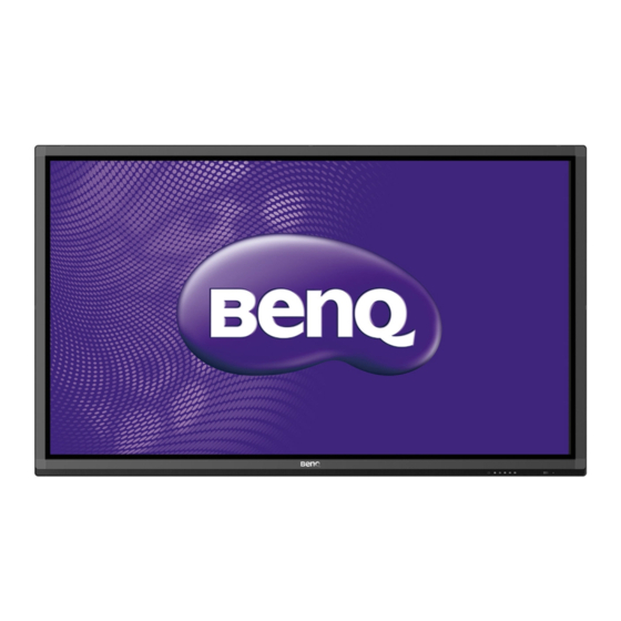 BenQ RP840 Manuals